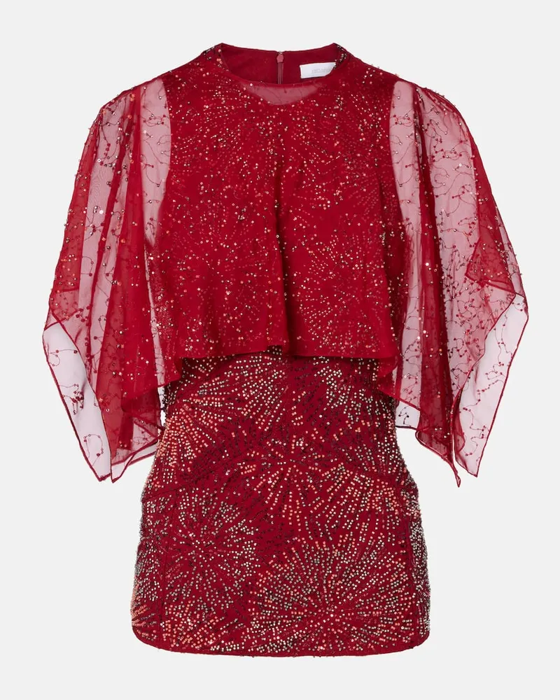 Paco Rabanne Verziertes Top Rot