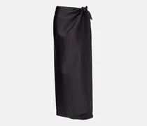 Maxirock Corina aus Seidensatin