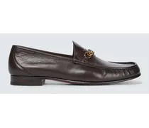 Loafers York Chain aus Leder