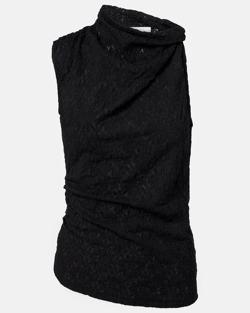 Proenza Schouler Top Silhouette White Label Schwarz