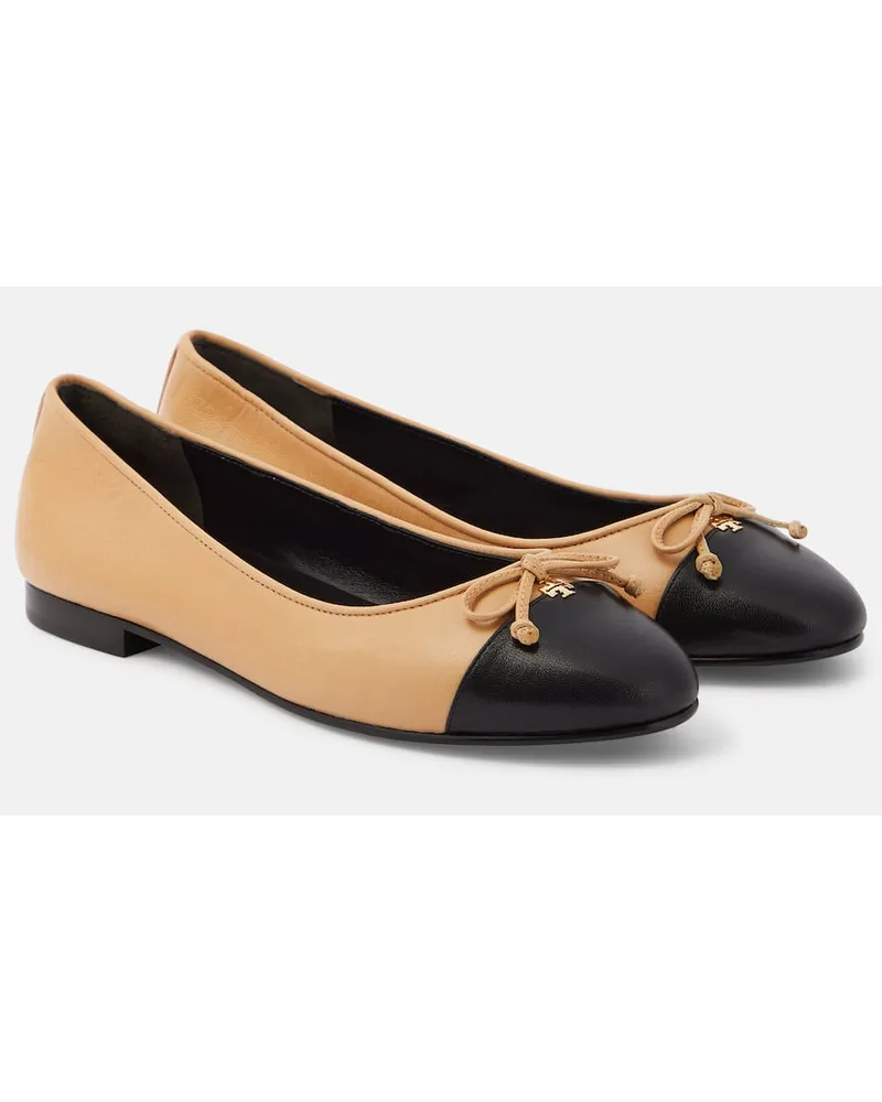 Tory Burch Ballerinas aus Leder Multicolor