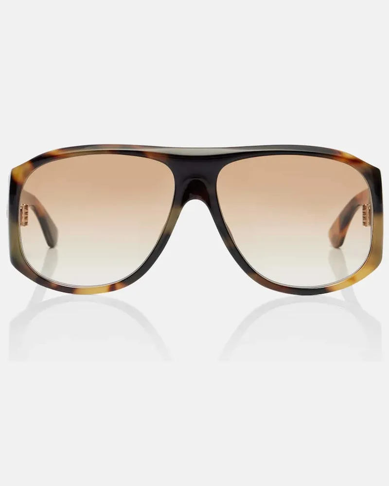 Chloé Chloé Oversize-Sonnenbrille Braun