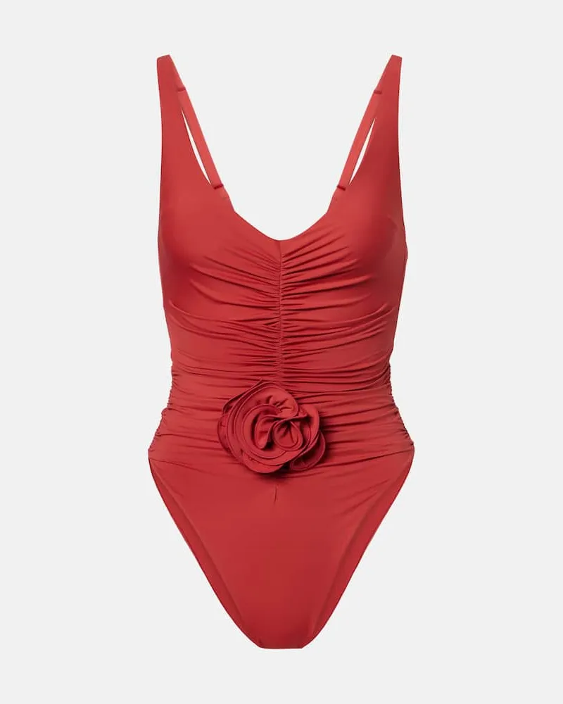 Magda Butrym Badeanzug Rot