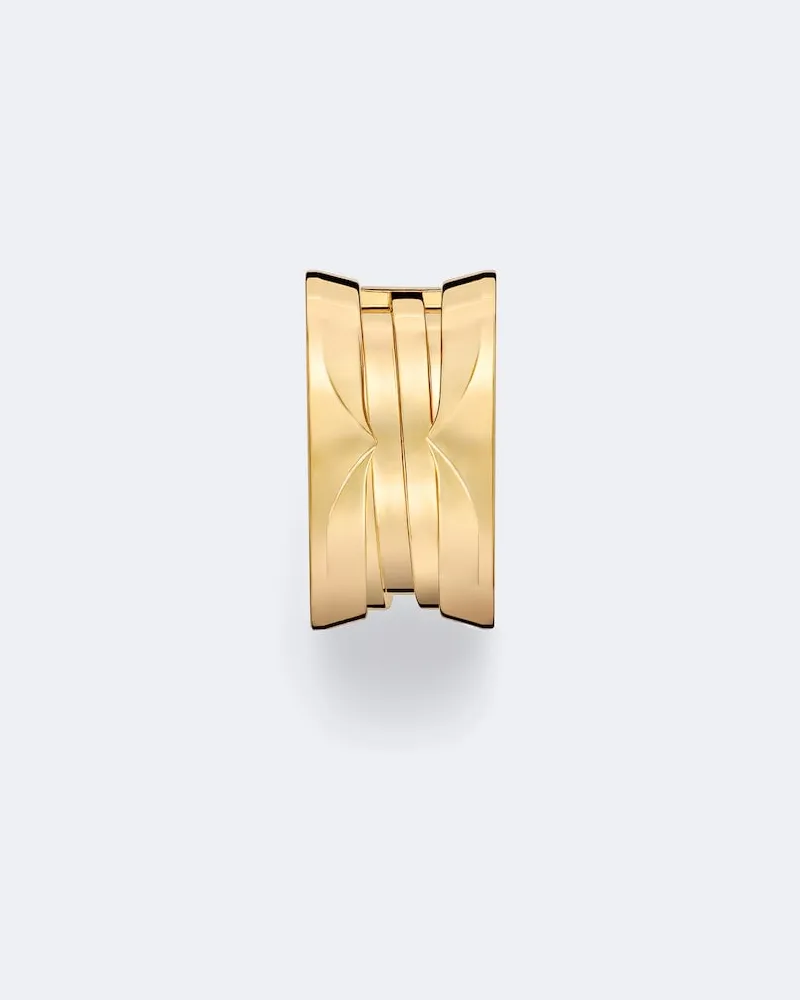 Bulgari Einzelner Ohrring B.zero1 aus 18kt Gelbgold Gold