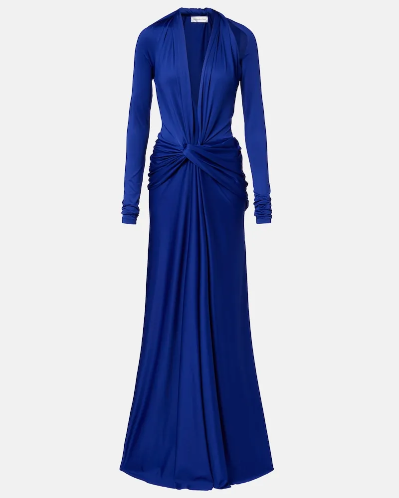 Victoria Beckham Maxikleid Blau