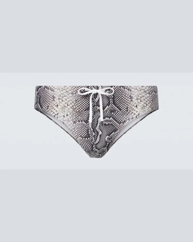 Tom Ford Bedruckte Badehose Multicolor