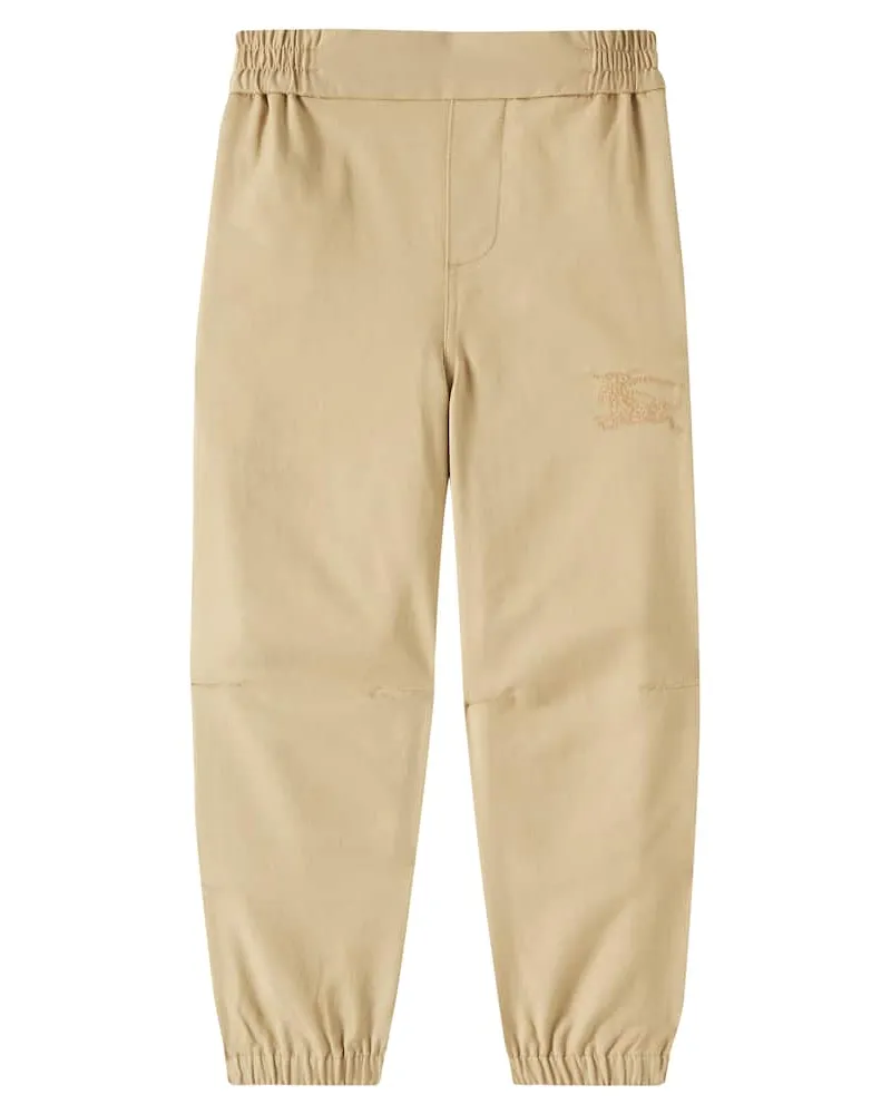 Burberry Hose EKD aus Twill Beige