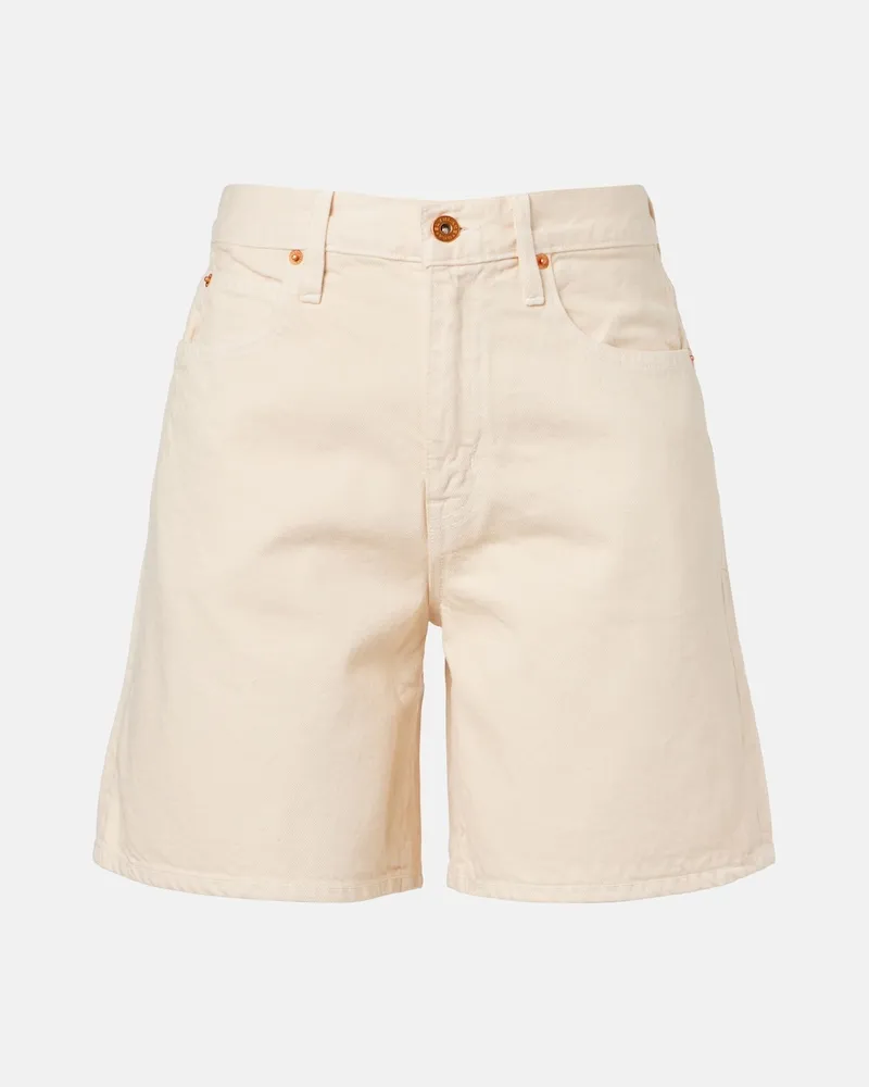 SLVRLAKE Jeansshorts Weiß
