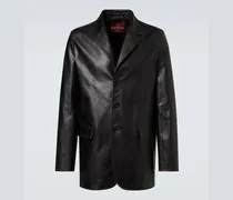 Blazer aus Leder