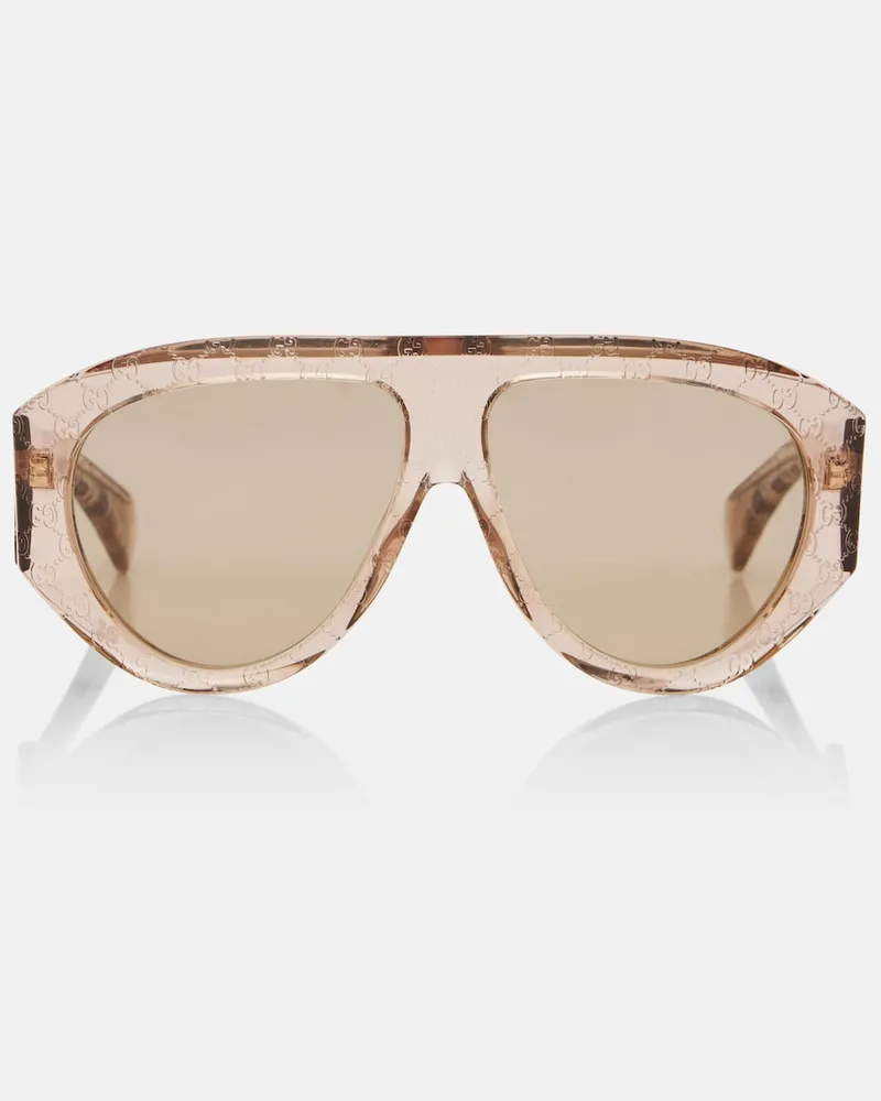 Gucci Sonnenbrille Signoria Braun