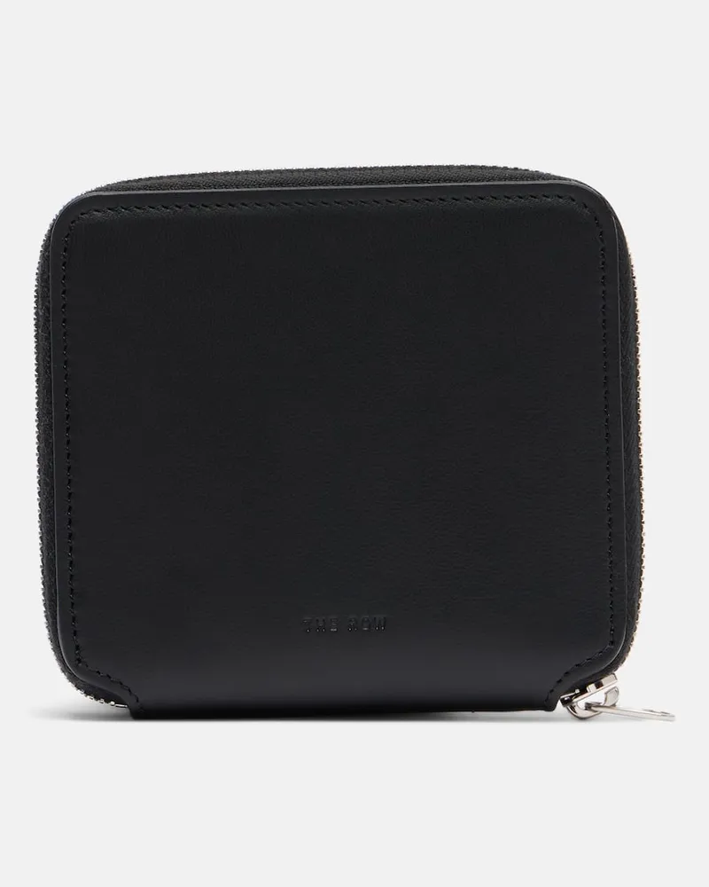 The Row Portemonnaie Small aus Leder Schwarz