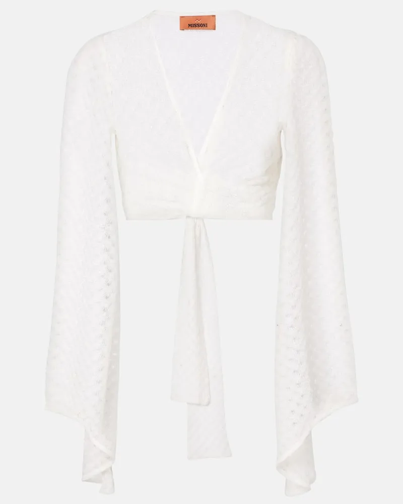 Missoni Cropped-Top Weiß