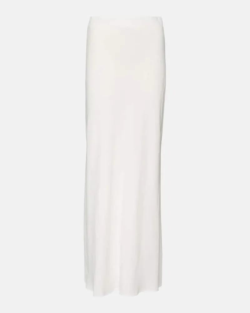 Brunello Cucinelli Maxirock aus Twill Neutral