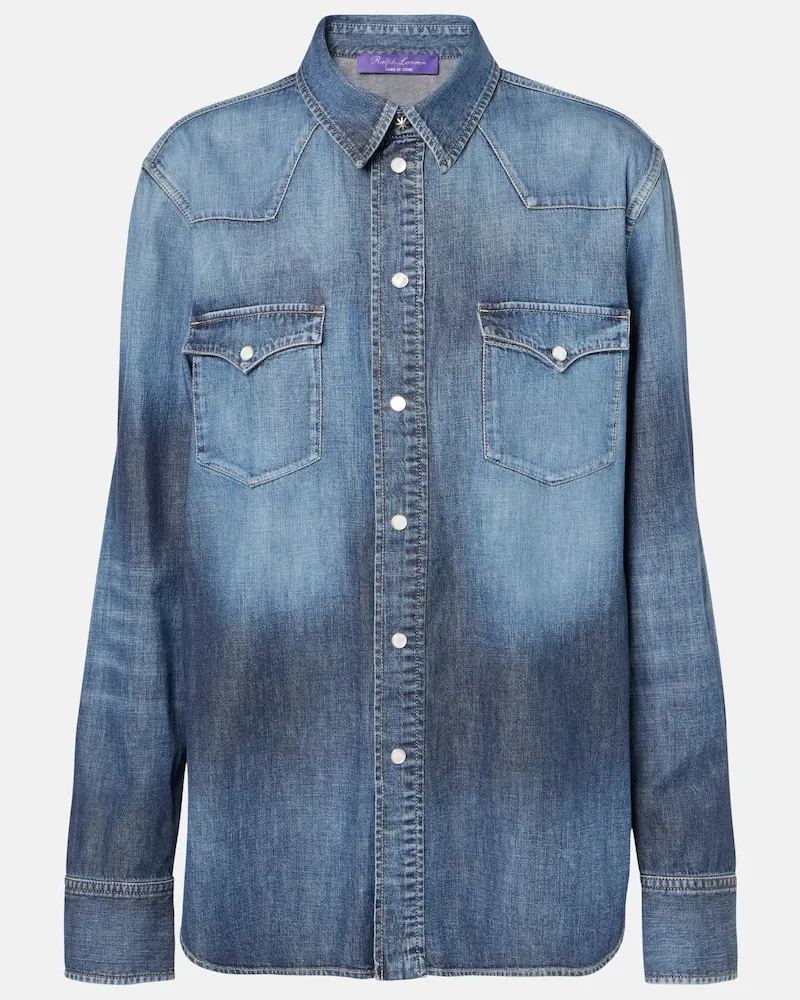 Ralph Lauren Jeanshemd Payson Blau