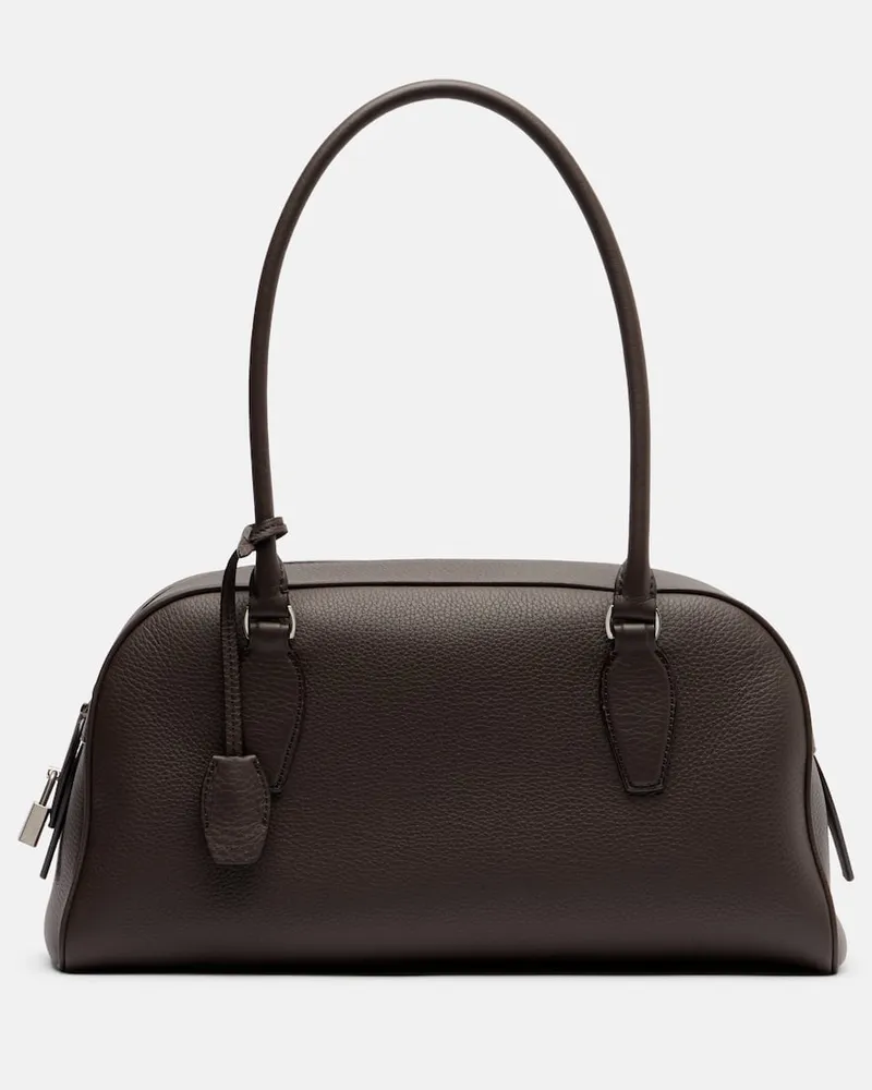 The Row Schultertasche E/W India aus Leder Braun