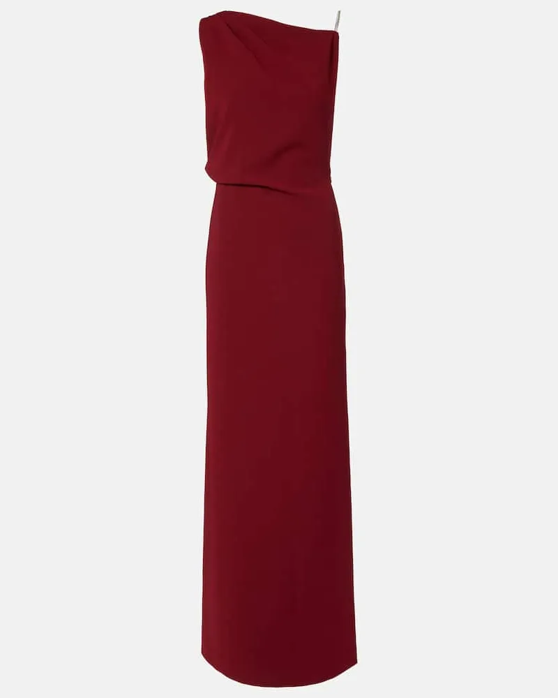 Max Mara Maxikleid Rot
