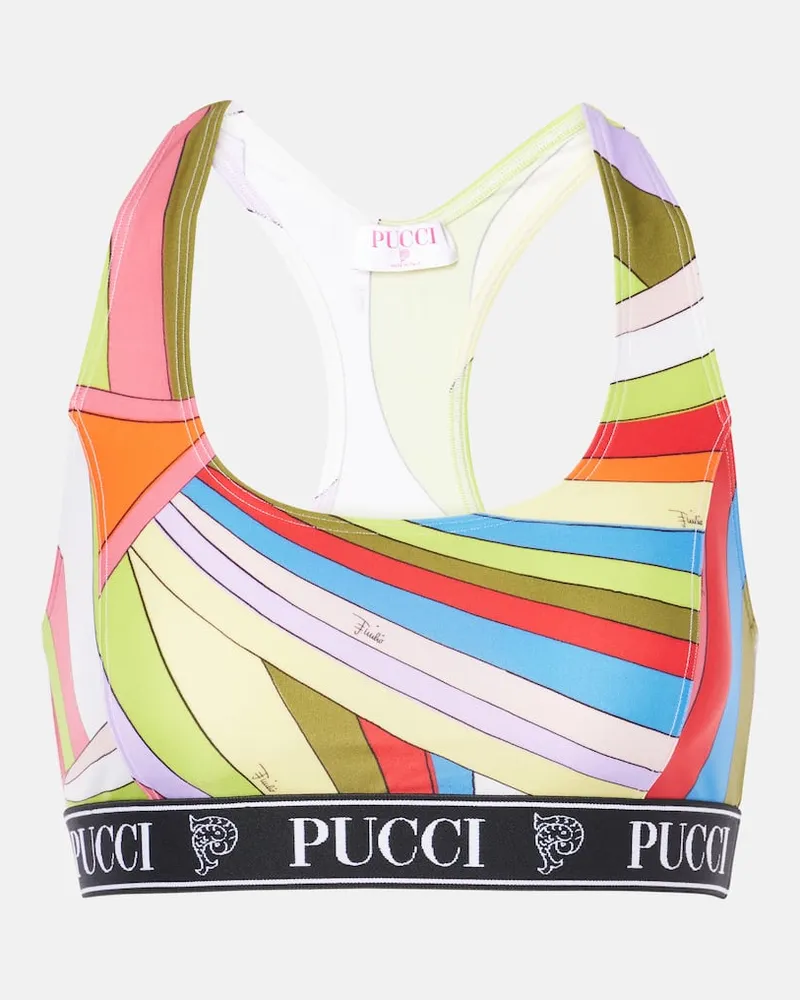 Emilio Pucci Sport-BH Iride Multicolor
