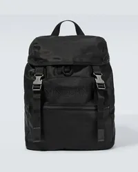 Saint Laurent Rucksack aus Nylon Schwarz