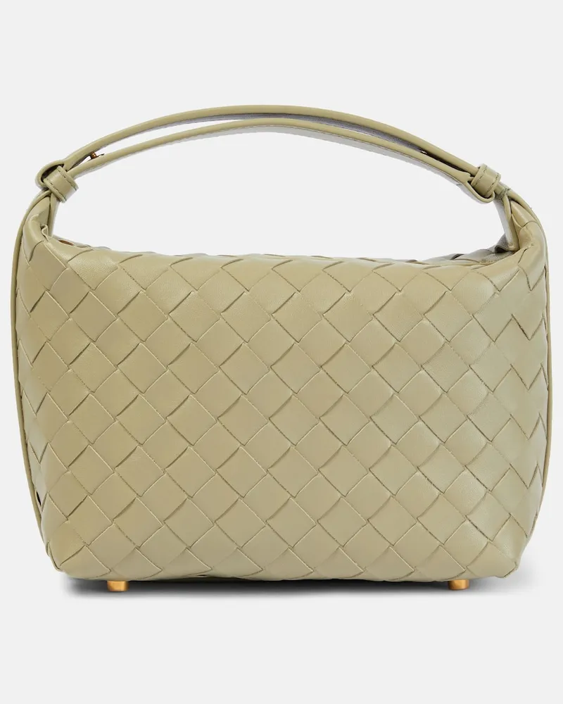 Bottega Veneta Tote Wallace aus Leder Grün
