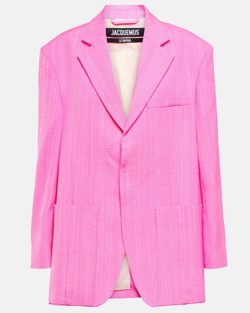 Jacquemus Blazer La Veste D'Homme Rosa