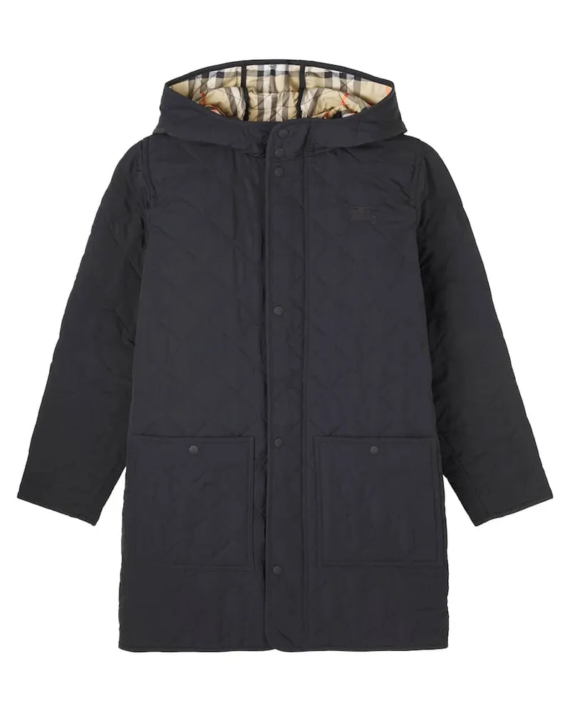 Burberry Steppmantel EKD Schwarz