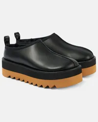 Stella McCartney Plateau-Sneakers Sneak-Elyse aus Lederimitat Schwarz