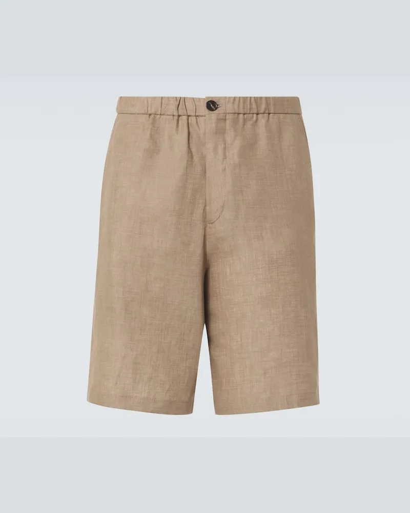 Loro Piana Bermuda-Shorts Emanuele Beige