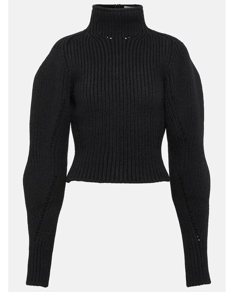 Alaïa Alaïa Pullover aus einem Wollgemisch Schwarz