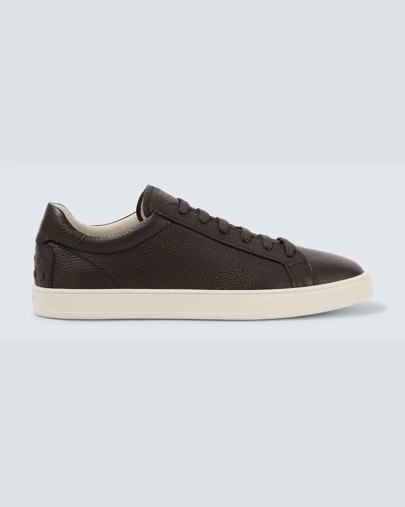 TOD'S Sneakers aus Leder Braun