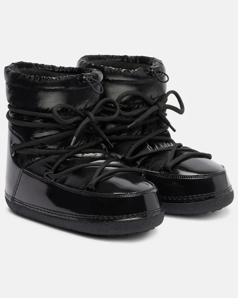 INUIKII Schneestiefel Mountain Metallic Schwarz