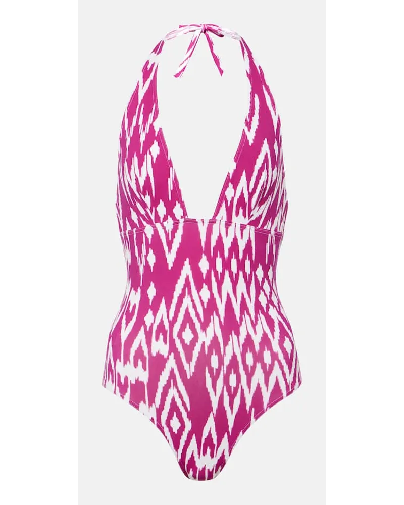 Eres Bedruckter Badeanzug Sunny Pink