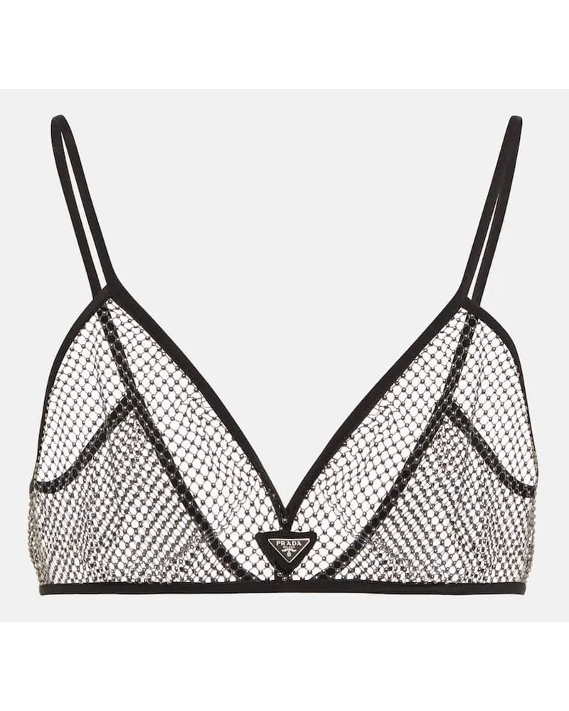 Prada Bralette Schwarz