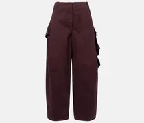 Alaïa Cargohose aus Baumwolle