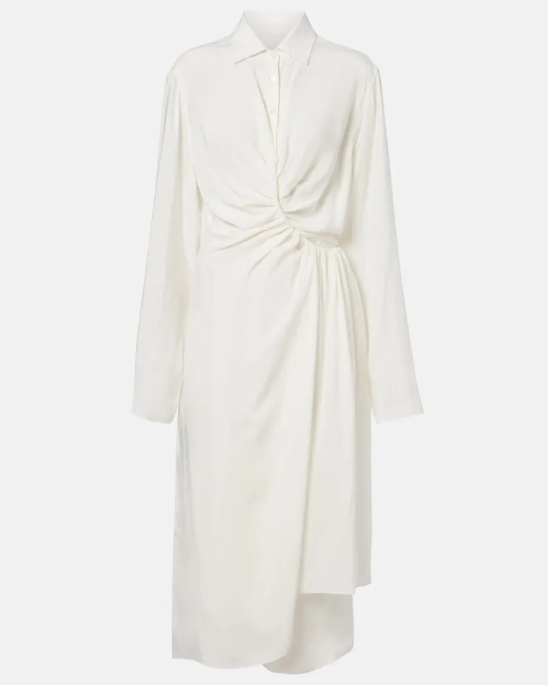 Maison Margiela Midikleid Weiß