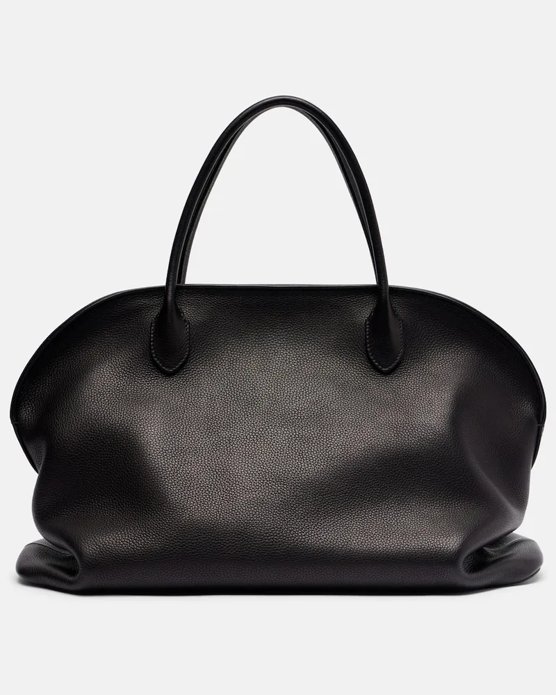 The Row Tote Bag Agnes 16 aus Leder Schwarz
