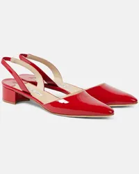 Manolo Blahnik Slingback-Pumps Aspro 30 aus Lackleder Rot