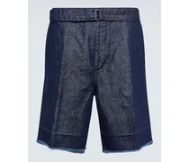 Bermuda-Shorts aus Denim