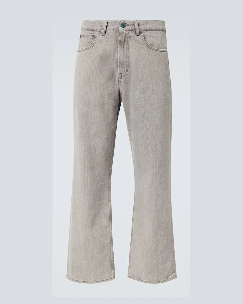 Our Legacy Wide-Leg Jeans Third Cut Grau