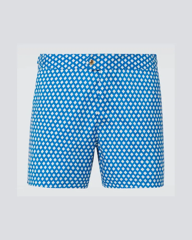 Tom Ford Badeshorts Blau