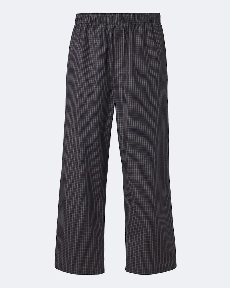 CDLP Pyjama-Hose aus Baumwolle Blau