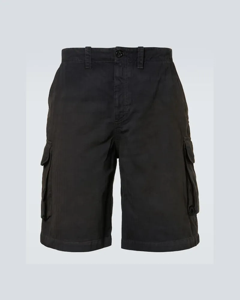 Our Legacy Cargo-Shorts Mount aus Baumwolle Schwarz