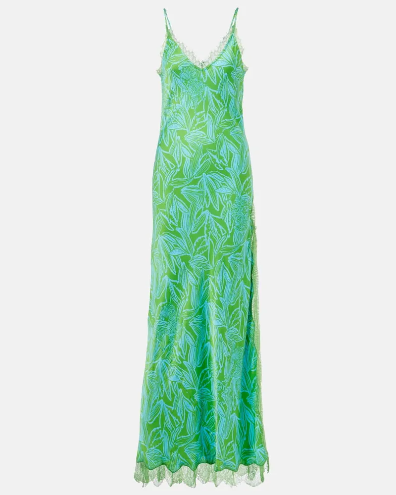 Poupette St Barth Slipdress Lucia Grün