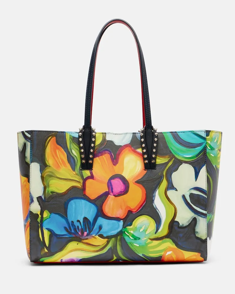 Christian Louboutin Tote Bag Cabata Small aus Leder Multicolor