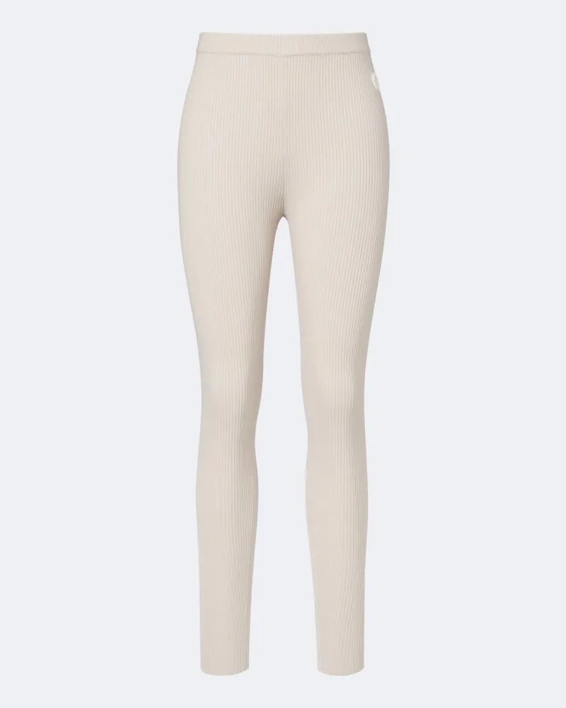 Yves Salomon Ski-Leggings aus einem Wollgemisch Weiß