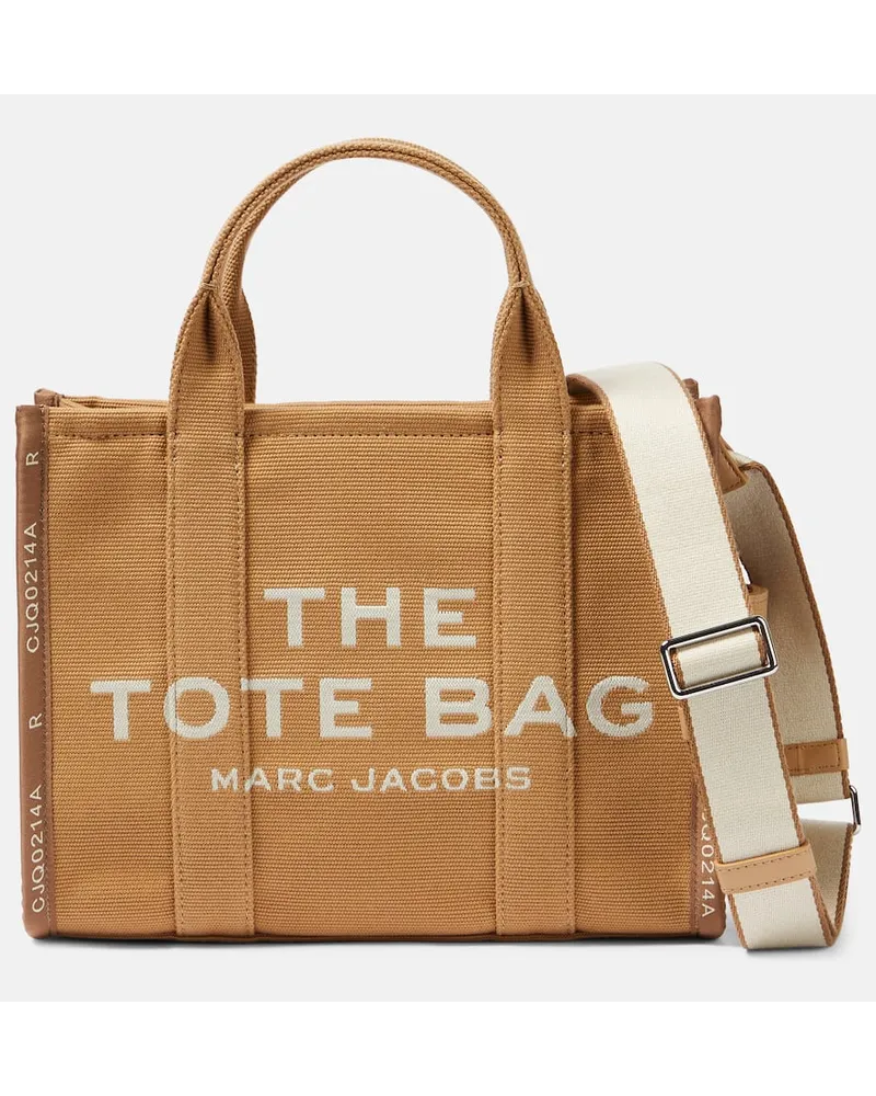 Marc Jacobs Tote The Large aus Canvas Braun