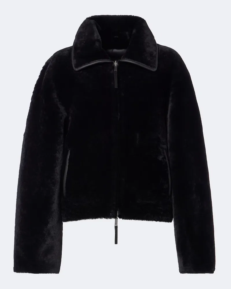 Joseph Wendbare Jacke Kyro aus Lammfell Schwarz