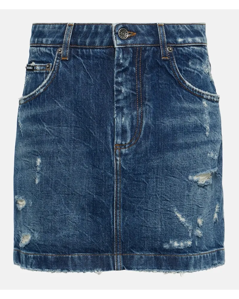 Dolce & Gabbana Jeansrock Blau
