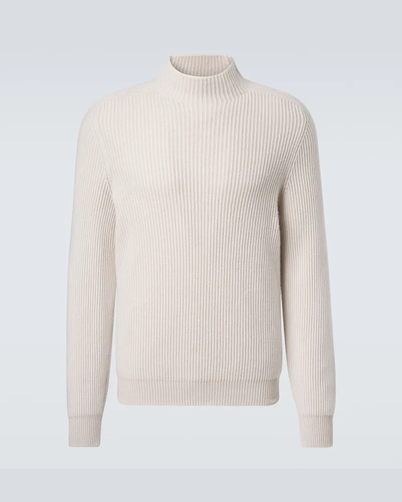 Brunello Cucinelli Pullover aus Kaschmir Beige