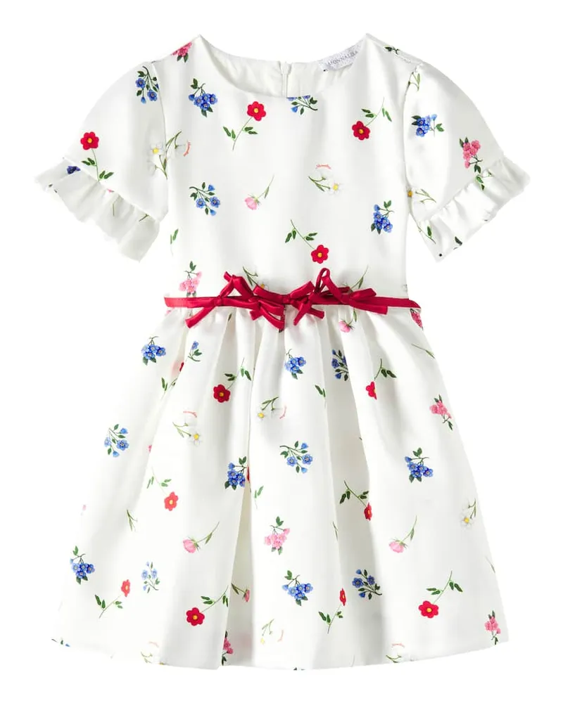 Monnalisa Bedrucktes Kleid Multicolor