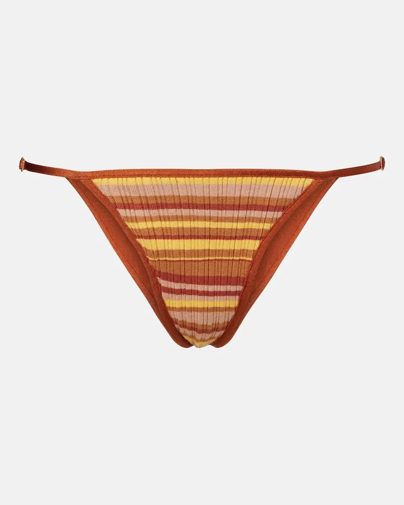 BANANHOT Bikini-Höschen Ann aus Rippstrick Multicolor